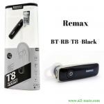 Remax หูฟังแบบ Small Talk สีดำ-ทอง รุ่น BT-RB-T8 ใช้ได้นานไม่เจ็บหู