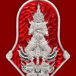 #เหรียญท้าวเวสสุวรรณ #เนื้อเงินลงยาแดง #เหรียญที่ระลึกพิธีไหว้ครู๙๙ปี #ศิษย์ที่ดีต้องมีครู
