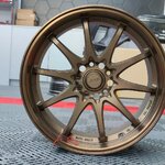 ล้อ ATOMIC CE28 ขอบ18x8.5 5x114.3 ET35 สีน้ำตาลไหม้*ราคาต่อวง
