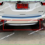 คิ้วโครเมี่ยมกันชนท้าย MU-X