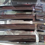 ครอบมือเคฟล่า 8 ชิ้น MU-X สำหรับเครื่อง 2.5 CD