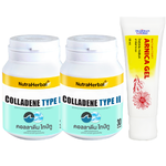 โปรโมชั่นชุดสุดยอดซ่อมข้อต่อ-ลดปวด-ต้านมะเร็ง คอลลาเจนไทป์ทู+กระดูกอ่อนปลาฉลาม