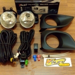 ไฟตัดหมอก VINJET ตรงรุ่น Vios 2013 กรอบดำ