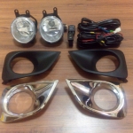 ไฟตัดหมอก CARRI + ครอบไฟตัดหมอกโครเมี่ยม New Vios 2013