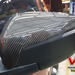 New Dmax2020 ครอบกระจกข้างแท้หุ้มเคฟล่าแท้