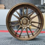 ล้อ ATOMIC RE30 ขอบ18x8.5 5x114.3 ET35 สีน้ำตาลไหม้*ราคาต่อวง