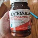 แบล็กมอร์ Blackmores Glucosamine 1500 mg 180 Tablets ลดอาการโรคข้ออักเสบ บำรุงกระดูก
