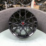 ล้อ APP BBS ขอบ18x8.5 5x114.3 ET35 สีดำเงา *ราคาต่อวง ล้อเบา Flowforming สำเนา สำเนา