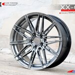ล้อ NEXX XX04 ขอบ18x8.5 5x112 ET35 สี Hyper Black *ราคาต่อวง* Flowformed