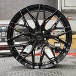 ล้อ NEXX XX07 ขอบ20x8.5/10.0 5x112/114.3 ET32/40 Flowforming ล้อเบา สี Black M *ราคาต่อวง