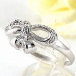 แหวนเงินแท้ 92.5% ฝังเพชร