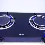 Haier เตาแก๊สอินฟาเรดหน้ากระจก 2 หัว ชนิดตั้งโต๊ะ รุ่น HIH722-T รับประกัน 2ปี
