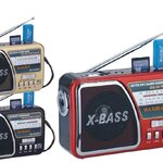 CKML-002U เครื่องเล่นวิทยุ วิทยุคลาสสิค ไฟฉายในตัว AM/FM/SW ช่องเสียบ USB SD TF ฟังเพลง MP3