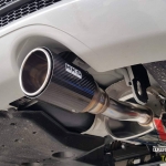 8020 ท่อ HKS Mazda2 Sedan ปลายคาร์บอน(ค่าส่งสินค้าเก็บปลายทาง)