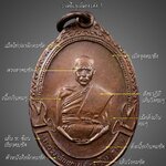 ( หลวงพ่อพาน วัดโป่งกะสัง จ.ประจวบคีรีขันธ์ ) เหรียญรุ่นแรก