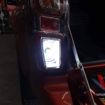 New Dmax 2020 ชุดไฟถอย LED สว่างมาก แสงสีขาว