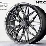 ล้อ NEXX XX03 ขอบ18x8.5 5x112-114.3 ET35 สี Hyper Black *ราคาต่อวง* ล้อเบา Flowformed
