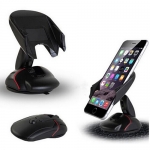 ที่วางมือถือ พับได้ สีดำ Car Holder Mouse ดีไซน์รูปทรงเม้าส์ ได้ทันสมัย ขายดีมาก