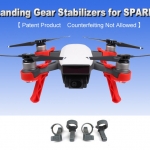 DJI Spark ขาตั้ง (สีเทา)