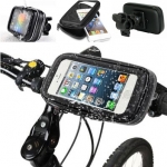 เคสกันน้ำติดรถจักรยาน Size L สีดำ