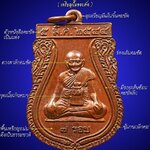 ( หลวงปู่หงษ์ สุสานทุ่งมน จ.เพชรบุรี ) เหรียญเสมา ๗ รอบ หลวงปู่หงษ์