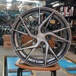 ล้อ TK SMART TMF-114 ขอบ18X8.5 5X112 สี Hyper Dark *ราคาต่อวง*