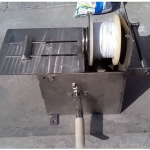 เครื่องมัดไส้กรอกชนิดมือหมุน(ไม่มีใบมีดตัดด้าย)