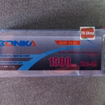 แบตเตอรี่ 14.8V 1500mA 75C-150C XT60