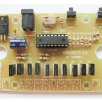 โครงงาน 12 (วงจรไฟวิ่งอัตโนมัติ 10 ช่อง 13 รูปแบบ)