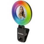 Plokama U20 PRO RGB Phone Clip LED Selfie Ring Light ไฟเซลฟี่ติดมือถือเปลี่ยนสีได้หลายสี