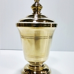 โกศทองเหลือง ทรงกกระปุก