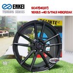 ล้อ ENKEI SC47 ขอบ18x8.5 5x100 ET40 สีดำ *ราคาต่อวง