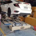 ท่อ HKS Civic FC 1.8 ปลายรุ้ง(ค่าส่งสินค้าเก็บปลายทาง)