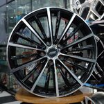 ล้อ SSW S166 ขอบ 18x8.5 5x114.3 ET38สีดำเงาหน้าเงิน *ราคาต่อวง