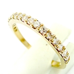 แหวนทองคำแท้ 37.5%(9K) ฝังเพชรแท้ ER01238-DIA-9K