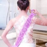 Silica gel bath brush แผ่นซิลิโคนขัดผิวหลังนวดขจัดเชื้อโรค