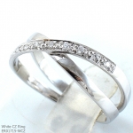 แหวนเงินแท้ 92.5% ฝังเพชร