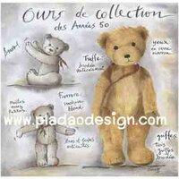 กระดาษสาพิมพ์ลาย สำหรับทำงาน เดคูพาจ Decoupage แนวภาพ หมีน้อย คอลเล็คชั่นใหม่ ชวนออกกำลังกายกัน บิดซ้าย เอ้าบิดขวา A5