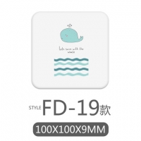 Pre-Order -ลาย FD-19 Let's Swim with the Whale