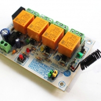 RF -4E ภาครับ รีโมทคอนโทรล 4 ช่อง ใช้ไฟ 5V DC