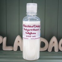 Polyurethane Gloss M ขนาด 250 ml. น้ำยาเคลือบชิ้นงานหนาพิเศษแบบเงา สูตรน้ำ