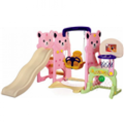 กระดานลื่นครอบครัวหมี 5in1 SIZE:188X205X123 cm.