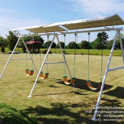 ชิงช้าโซ่4ที่มีหลังคา(ที่นั่งสายพาน)