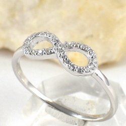 แหวนเงินแท้ 92.5% ฝังเพชร