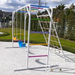 บาร์โหน+เชือกถัก+ชิงช้านำเข้า2ที่