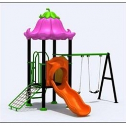 เครื่องเล่นสนาม ชุดชบาแก้ว เสา 10 cm.