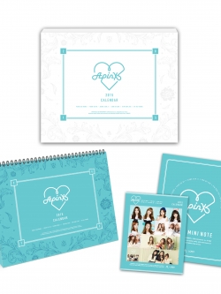 [Pre] Apink : 2015 Calendar (Desk Calendar + 80P Note + Sticker)