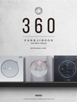 [Pre] Park Ji Hoon : 2nd Mini Album - 360 (Random Ver.)