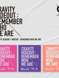 [Pre] CRAVITY : 1st Mini Album - CRAVITY SEASON1 HIDEOUT: REMEMBER WHO WE ARE (Random Ver.)