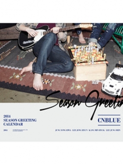[Pre] CNBlue : 2014 Season Greeting - Calendar (Wall) [+Sticker]